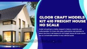 gloor craft models kit 410 freight house ho scale
